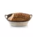 Double Colour Drop Design Basket (28,2 X 23,5 X 9,5 Cm) 2,6 L