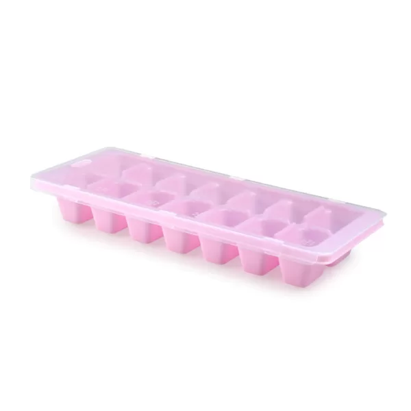 ELEGANT ICE CUBE TRAY WITH LID (28 X 11,5 X 4 CM)