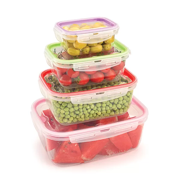 LOCK & FIT BOX 4 PCS SET ( 0,45 L + 1 L + 2 L + 4 L)