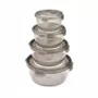 Lock&Fit Transparent Smoked Colour Box 4 Pcs Set ( 0,35 L + 0,65 L + 1,1 L + 1,9 L )
