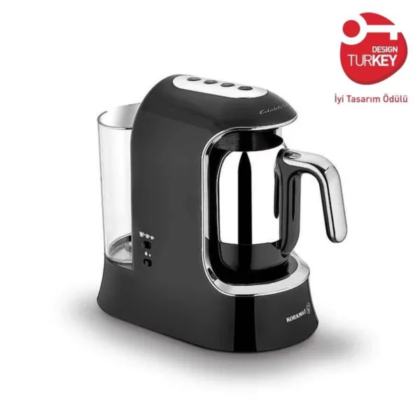 Aqua-Turkish-Coffee-Maker-700-Watt---Black-Chrome
