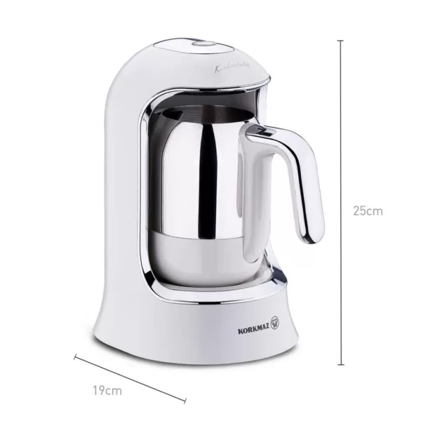KAHVEKOLIK Turkish Coffee Maker 400 Watt - Vanilla 1