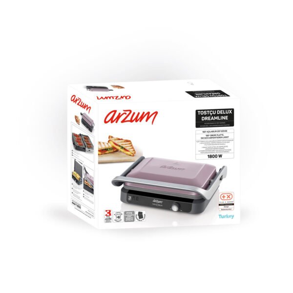 TOSTCU DELUXE DREAMLINE GRILL AND SANDWICH MAKER 9